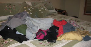 avoiding-post-vacation-blues Laundry pile