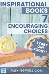 Inspirational Books 7 Encouraging Choices pinterest image