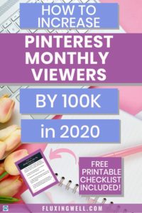 How to Increase Pinterest Monthly viewers by 100K in 2020 Pinterest Image
