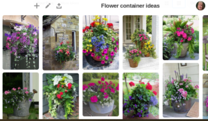 Flower container ideas pinterest