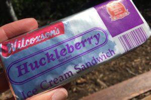 Huckleberry Ice Cream Sandwich