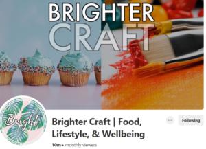 increase blog traffic brightercraft Pinterest screenshot