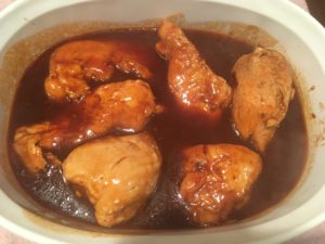 Easy chicken recipe ready to serve