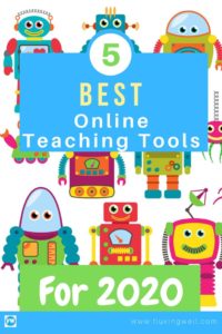 5 best online teaching tools for 2020 Pinterest image