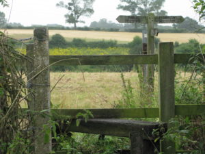 Colchester England Public Footpath