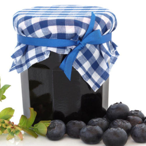 easy canned blueberry syrup featured image