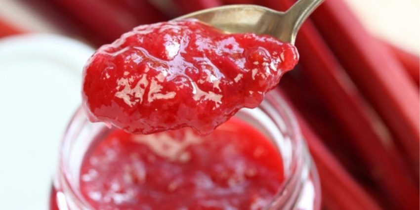 Easy Rhubarb Jam Recipe with Pineapple - Fluxing Well