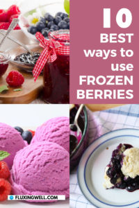 Frozen Berries Collage