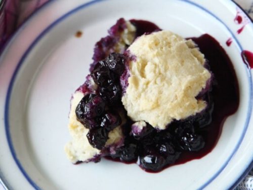 The Best Easy Blueberry Cobbler Recipe Fluxing Well