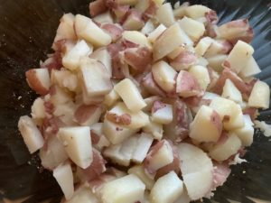 Easy Potato Salad Recipe layered