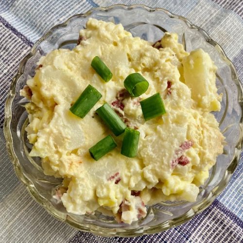 The Best Easy Creamy Potato Salad Recipe Fluxing Well