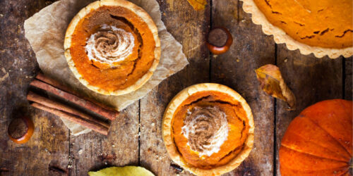 mini pumpkin pies featured image