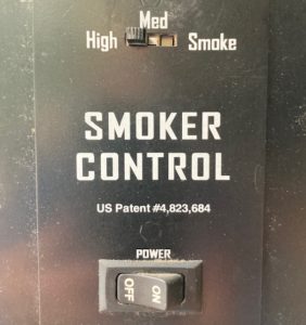 traeger smoker grill controls