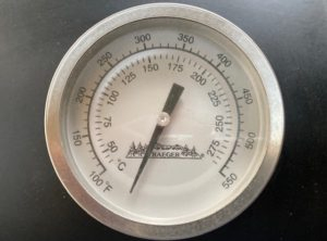 traeger smoker grill temperature gauge