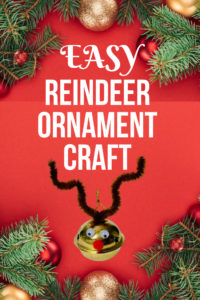 Reindeer Ornament Craft Pinterest Graphic