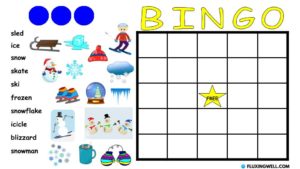 Winter Virtual Bingo Teacher Copy