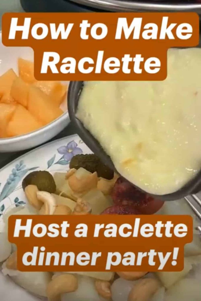 how to make raclette video link of a raclette dinner party