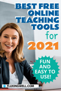best online teaching tools teacher and laptop