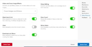 Flipgrid ideas for remote learning video features