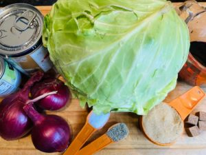 crock pot cabbage soup ingredients