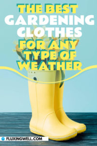 what to wear for gardening rubber boots with daffodils