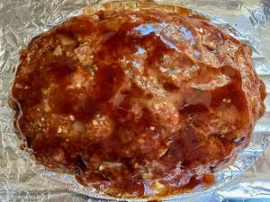 bacon-wrapped meatloaf with glaze