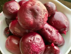 easy canned beets peeled