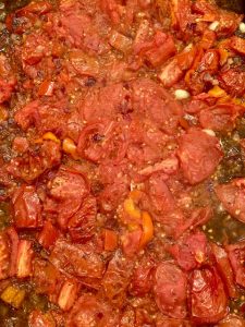 tomato butternut squash soup vegetables roasting