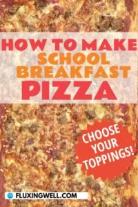 school breakfast pizza pinterest image