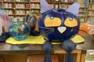 book character pumpkins ideas pete the cat and fishbowl