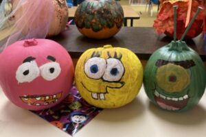 book character pumpkins ideas spongebob