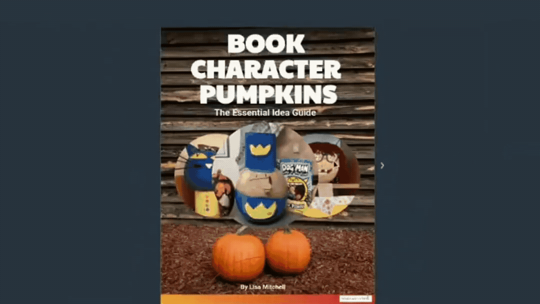 book character pumpkin ebook