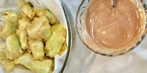 fried zucchini dipping sauce recipes featured image