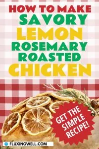 how to make lemon rosemary roasted chicken completed chicken