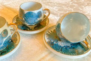 Tea party themes Japanese china tea set