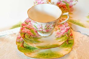 Tea party themes apple blossom china