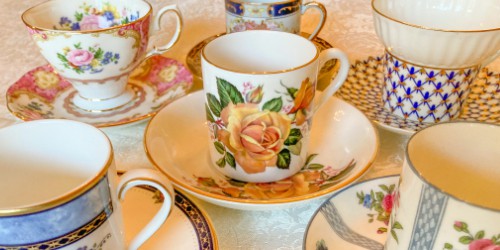 tea party themes demitasse cups