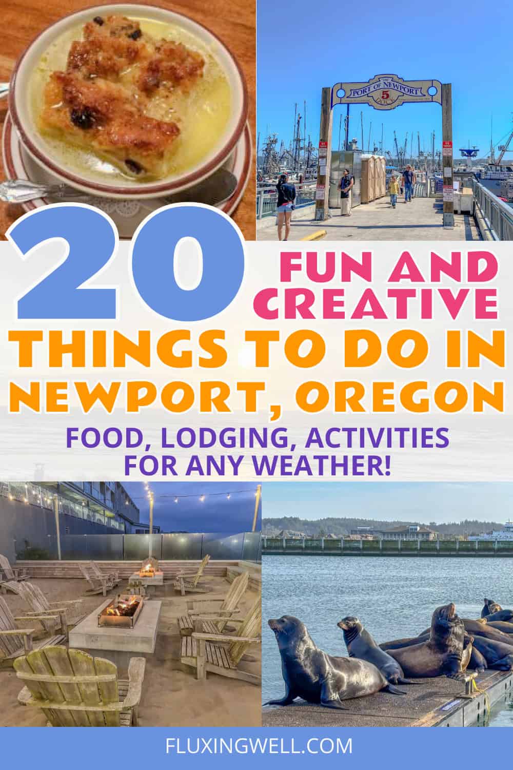 things to do in newport oregon photo collage
