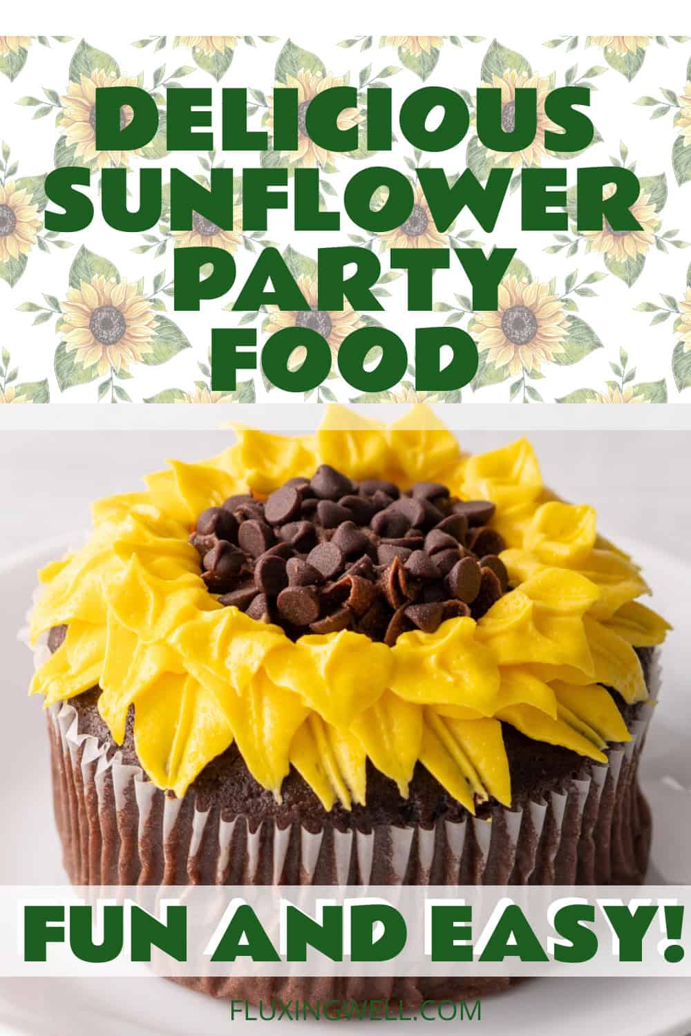 sunflower themed party ideas food
