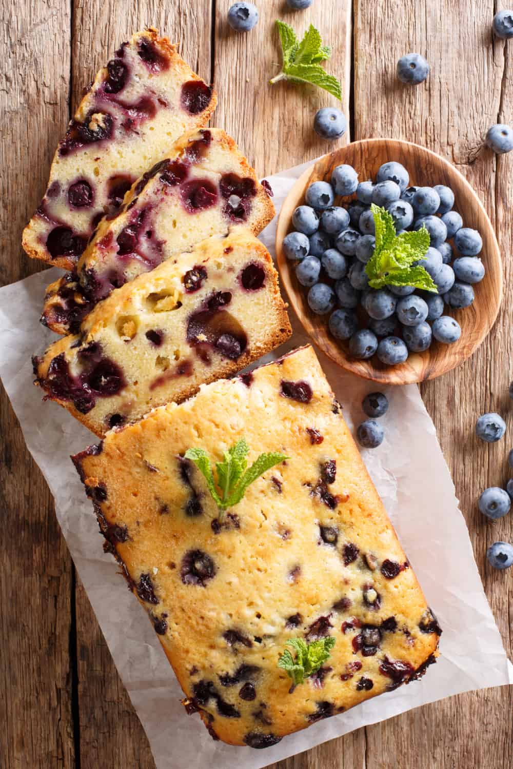 blueberry themed party blueberry bread