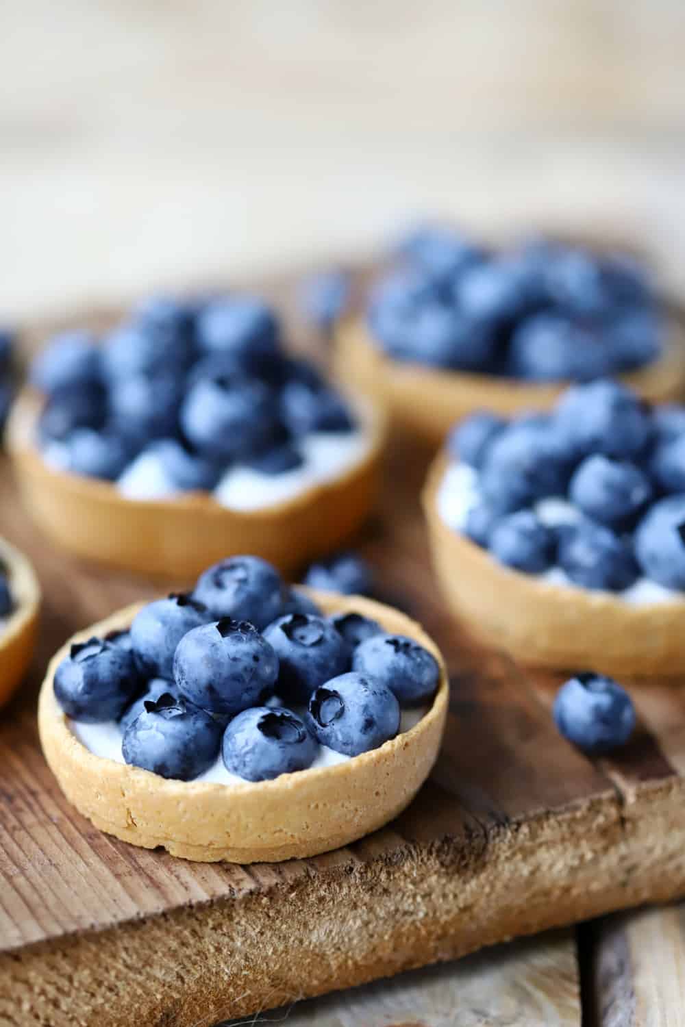blueberry themed party blueberry tarts