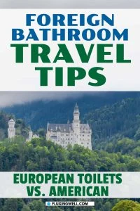 foreign bathroom travel tips european toilets vs american