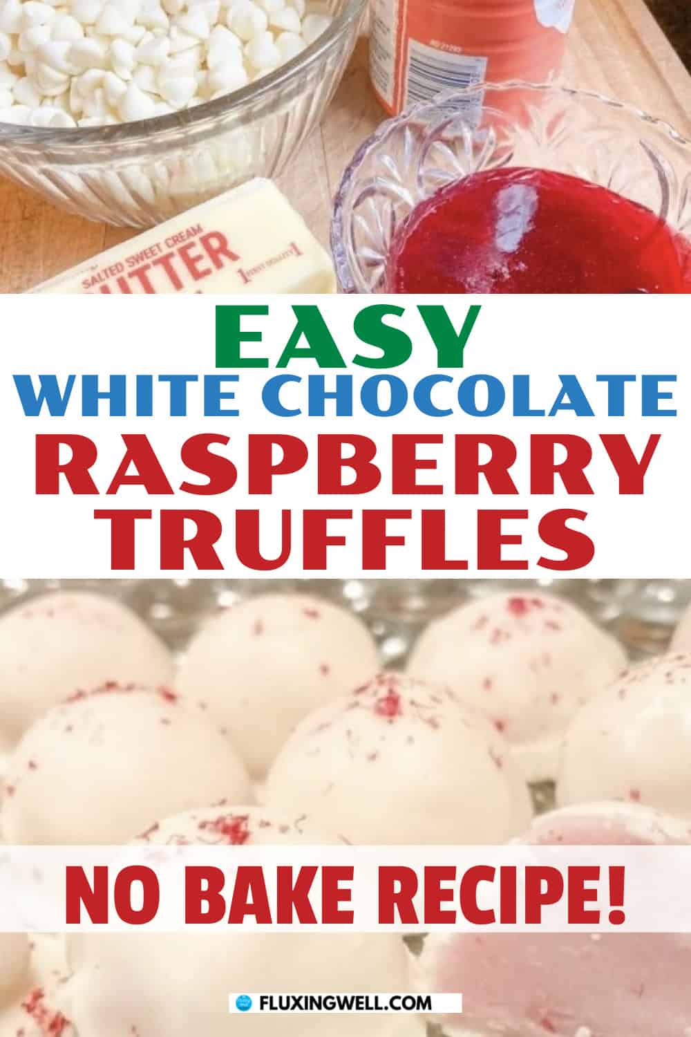 easy white chocolate raspberry truffles no bake recipe