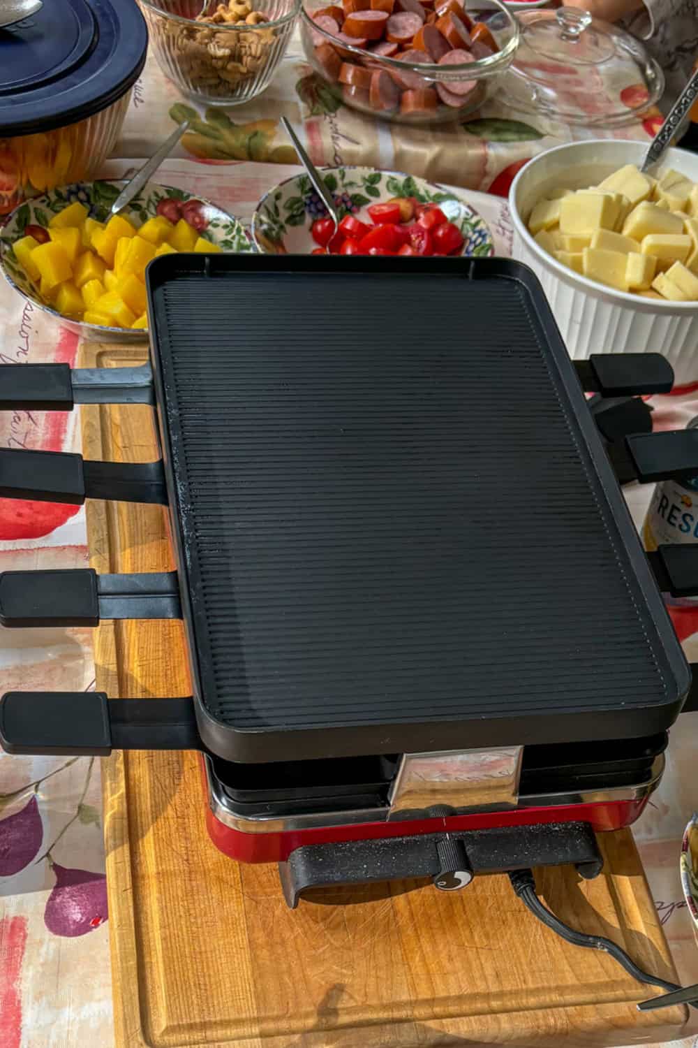 easy raclette dinner party ideas raclette grill