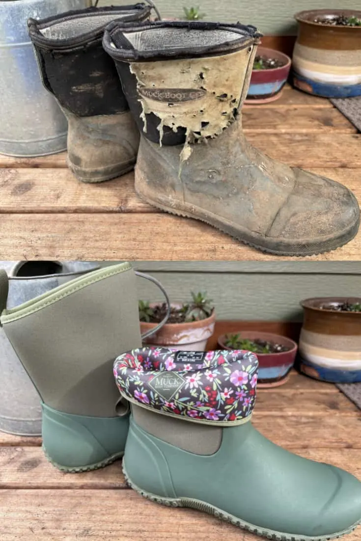 creative garden gifts muck boots old and new