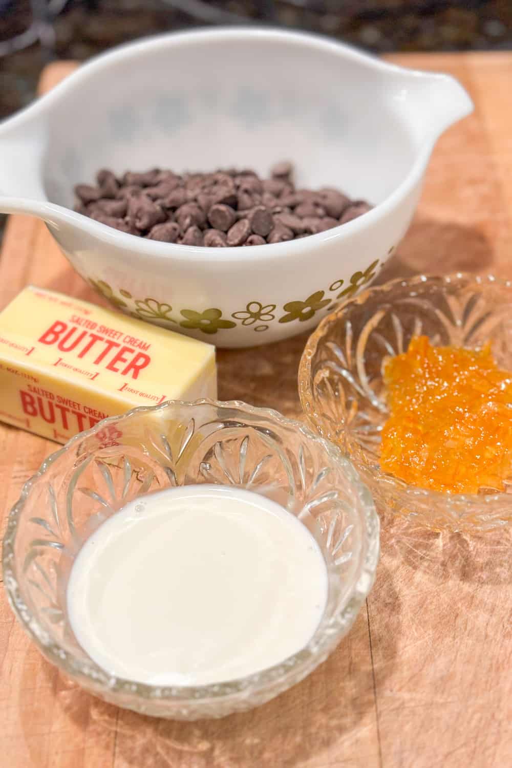 chocolate orange truffles ingredients