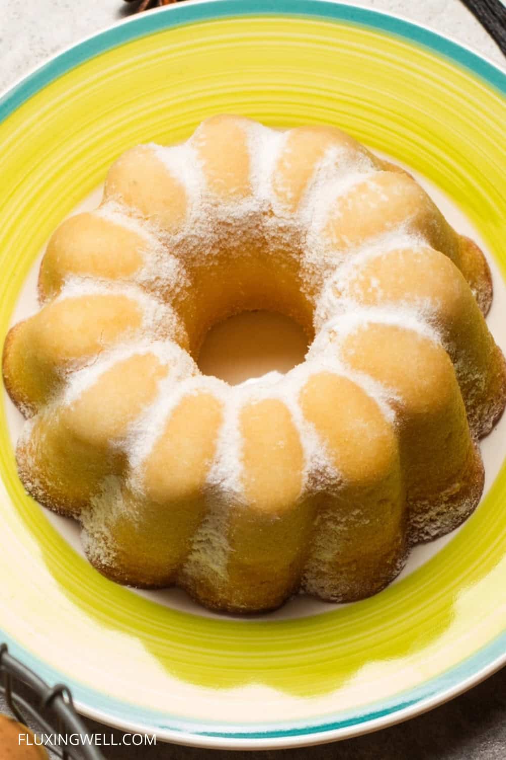 lemon themed party lemon bundt cake