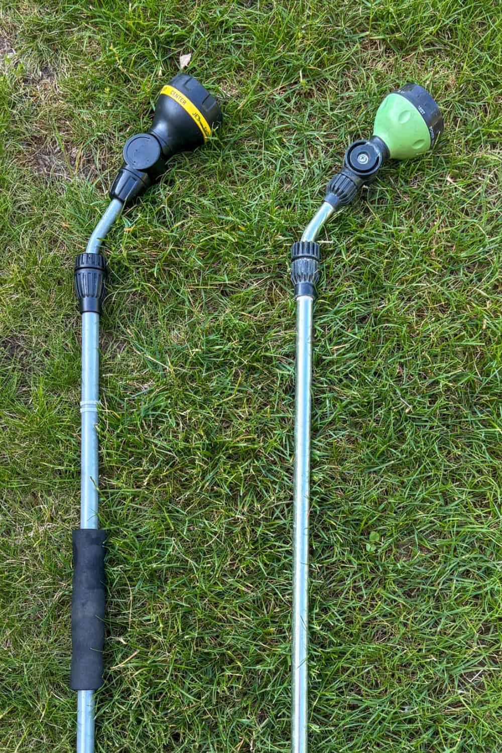 best watering wands side by side