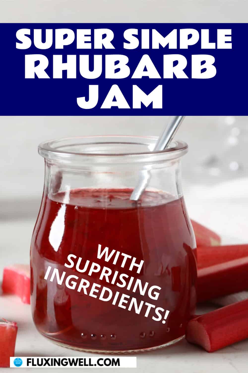 Super simple Rhubarb jam
