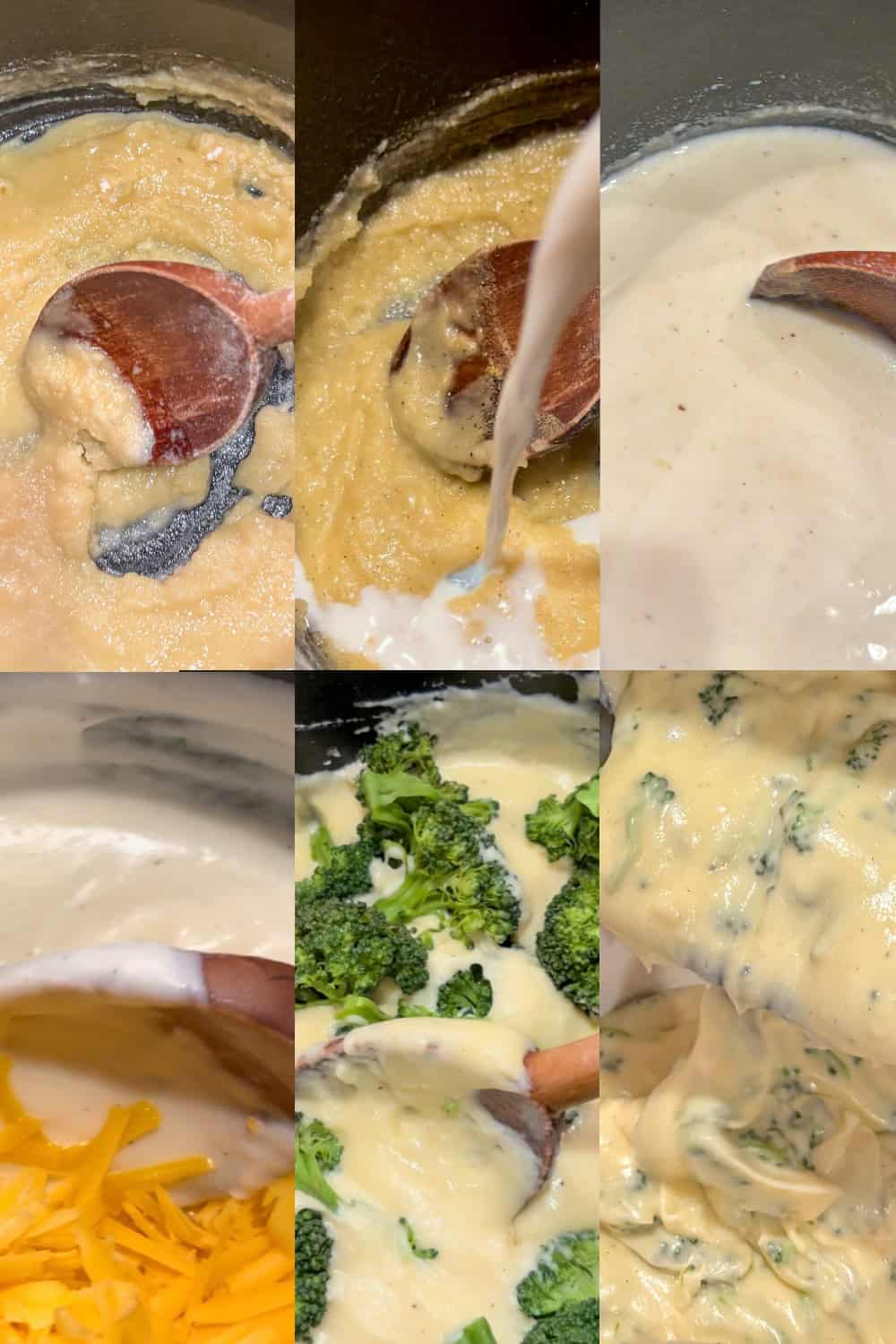 broccoli cheese sauce for baked potatoes steps